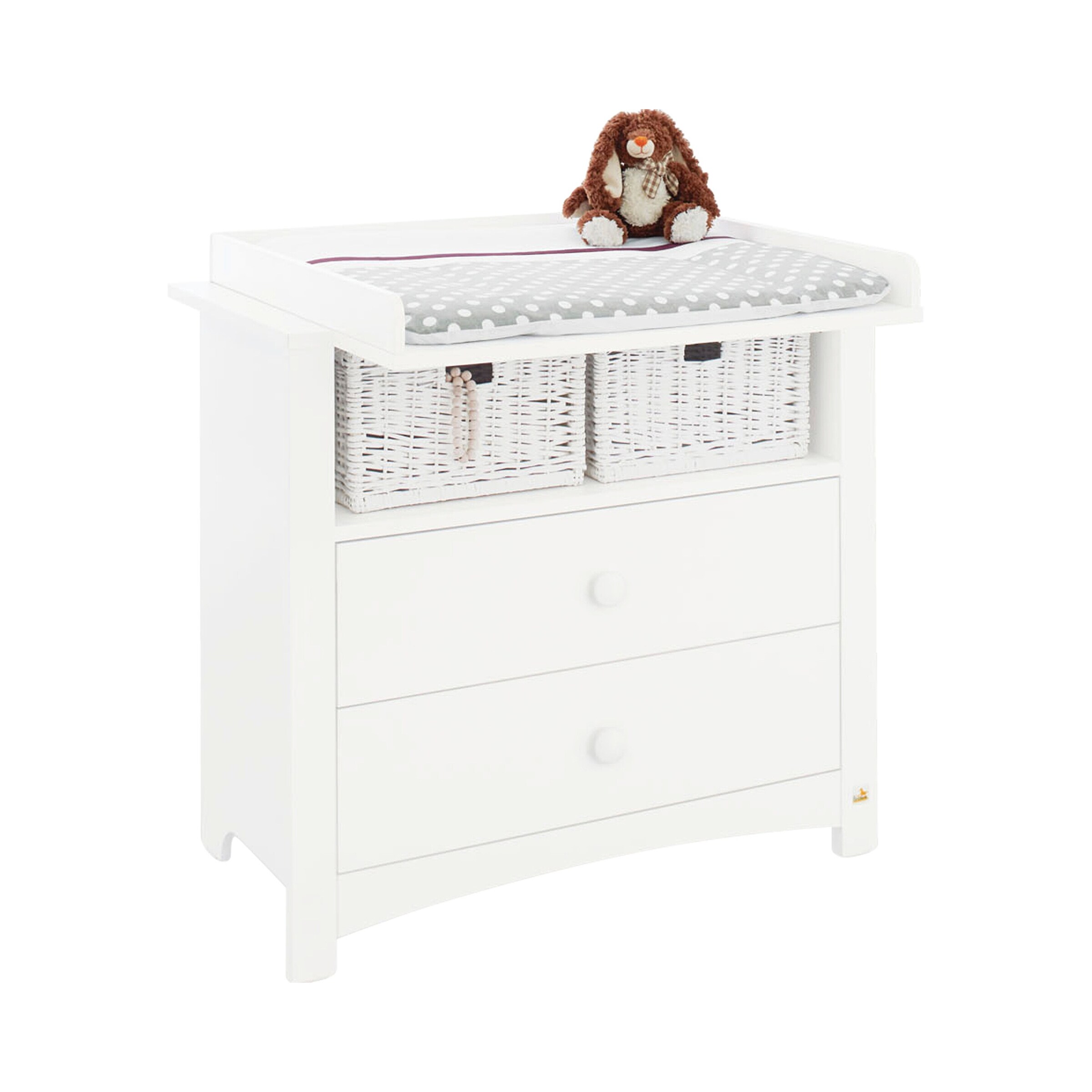 Pinolino 3-tlg. Babyzimmer Florentina breit groß