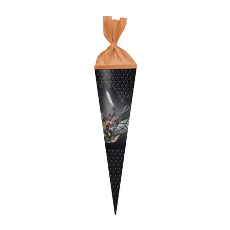 Herlitz Schultüte Drachenreiter, rund, 35 cm