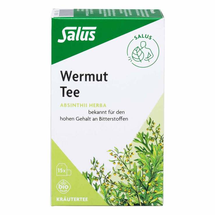 Wermut Tee Bio Salus Filterbeutel, 15 St