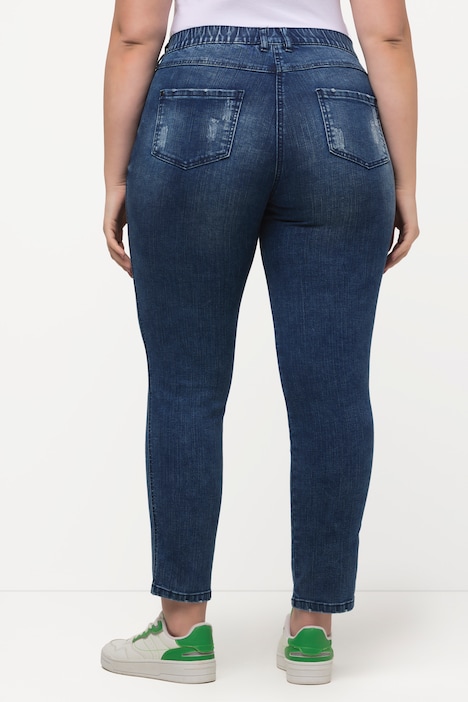 Jeans Sarah, Destroy-Effekte, schmale 5-Pocket-Form