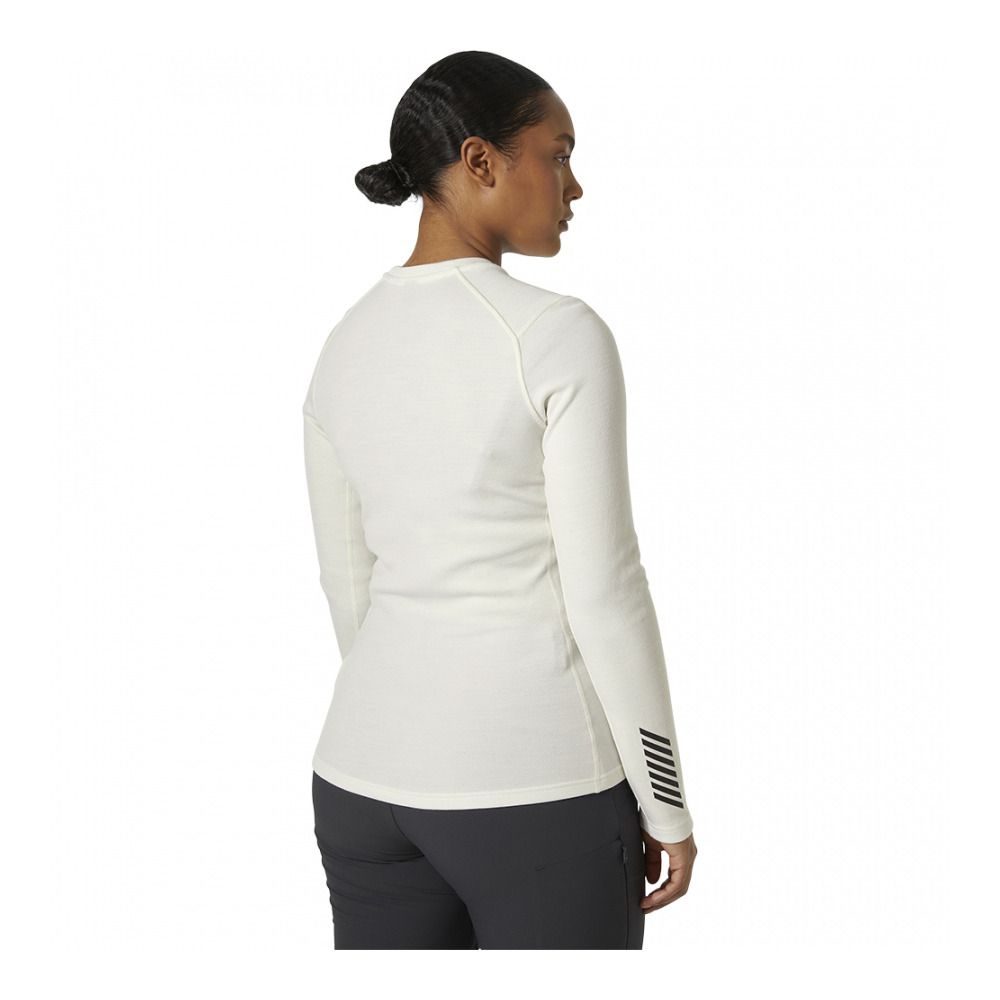Helly Hansen LIFA MERINO MIDWEIGHT - Sous-couche Femme offwhite