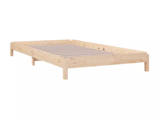 Lit empilable 80x200 cm Bois de pin massif