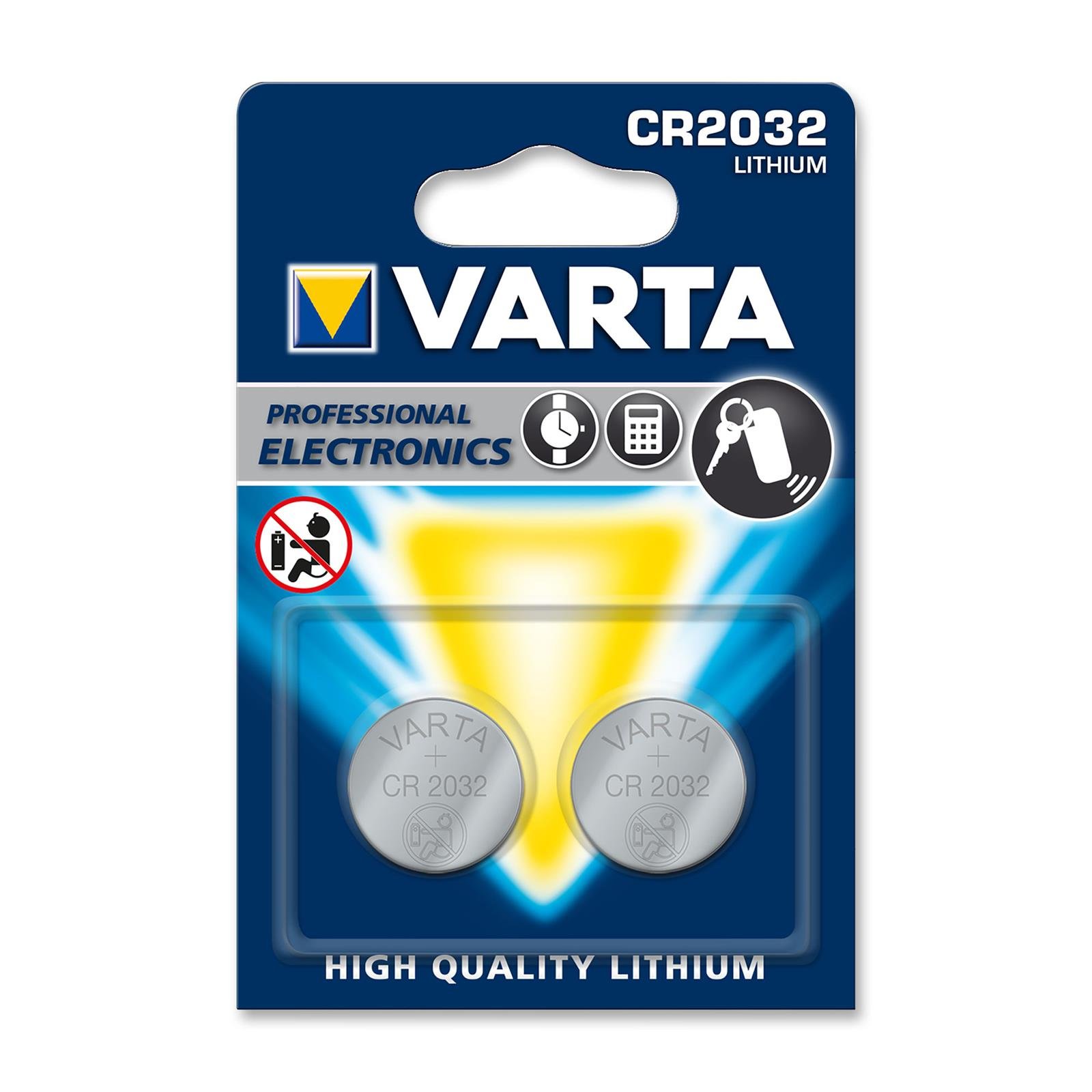Varta Lithium Knopfzelle CR 2032