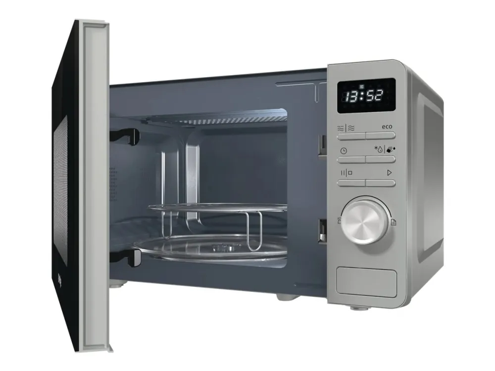 Gorenje MO20A4X - Mikrobølgeovn med grill - 20 liter - 800 W - metal