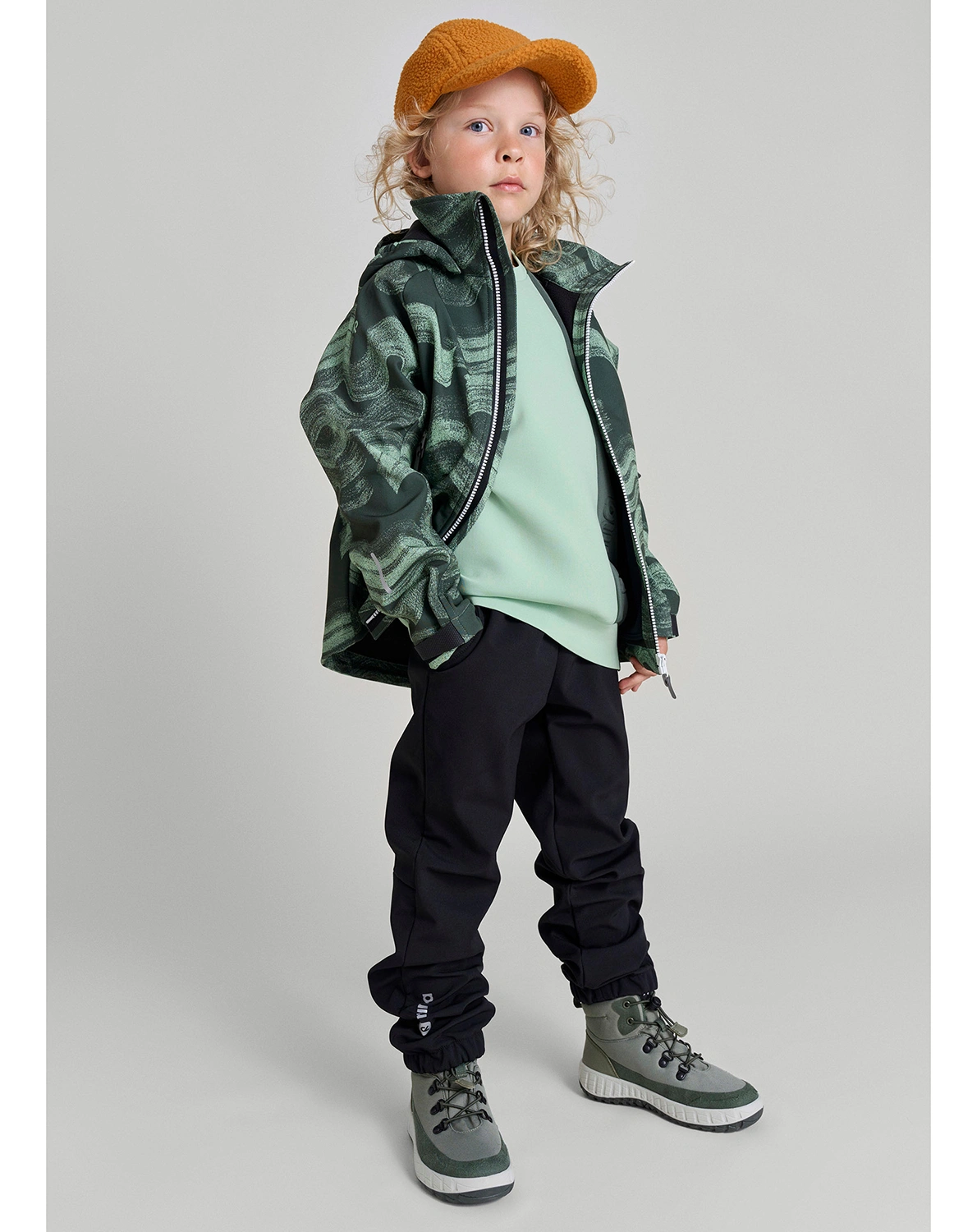 Softshelljacke AITOO in thyme green
