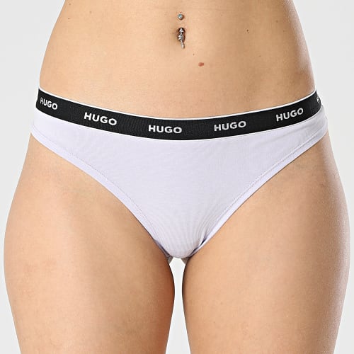 Lot De 3 Strings Femme 50480150 Rose Rouge Lavande