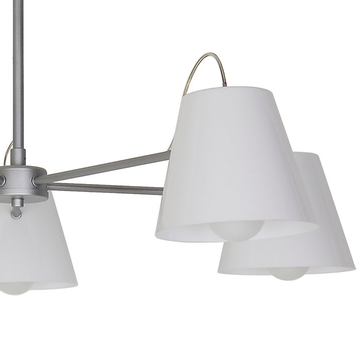 Suspension Syenite GoodHome E27 blanc