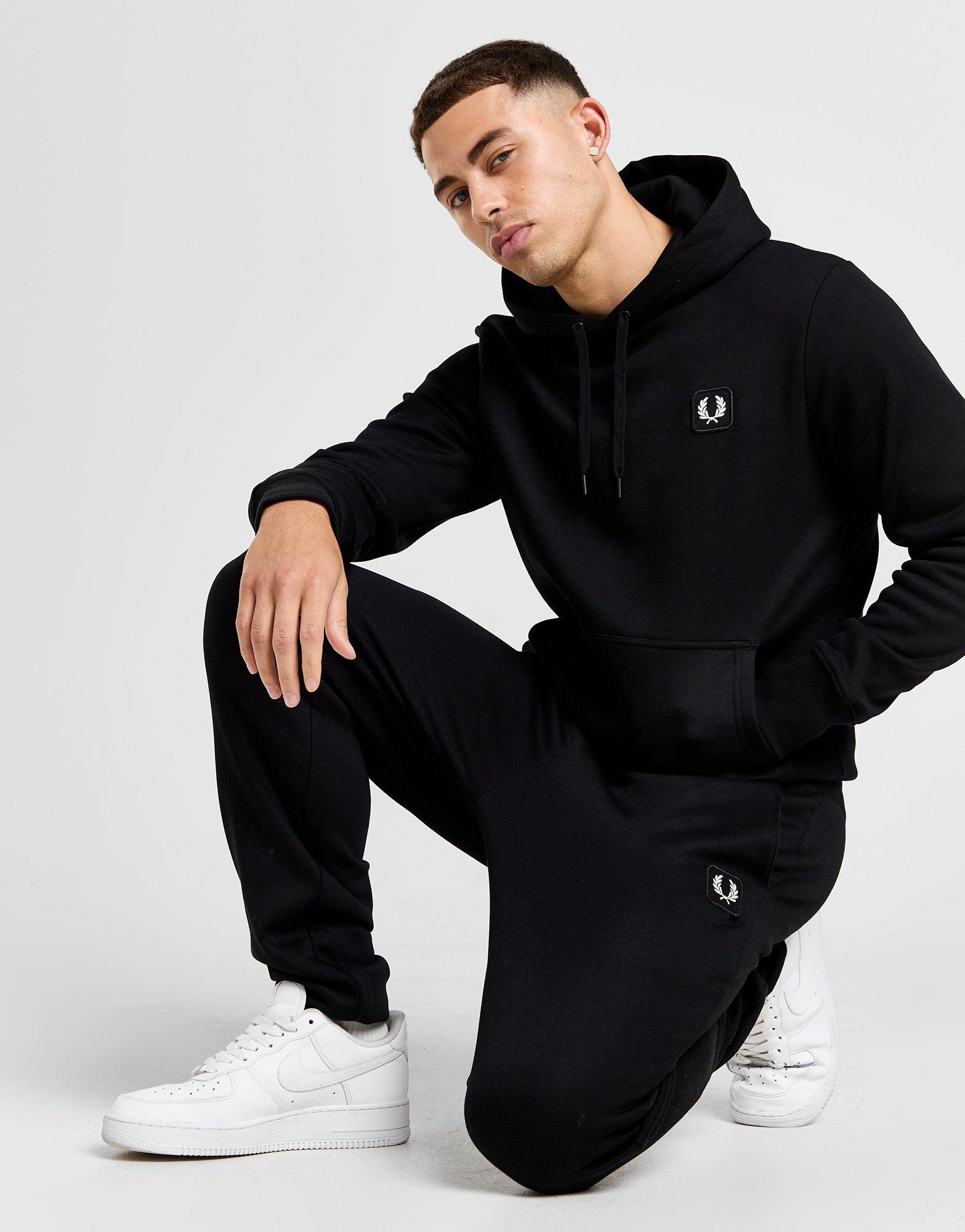 Fred Perry Sweat à Capuche Badge Homme