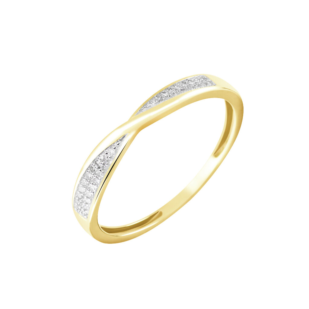 Bague Ingerida Or Jaune Diamant