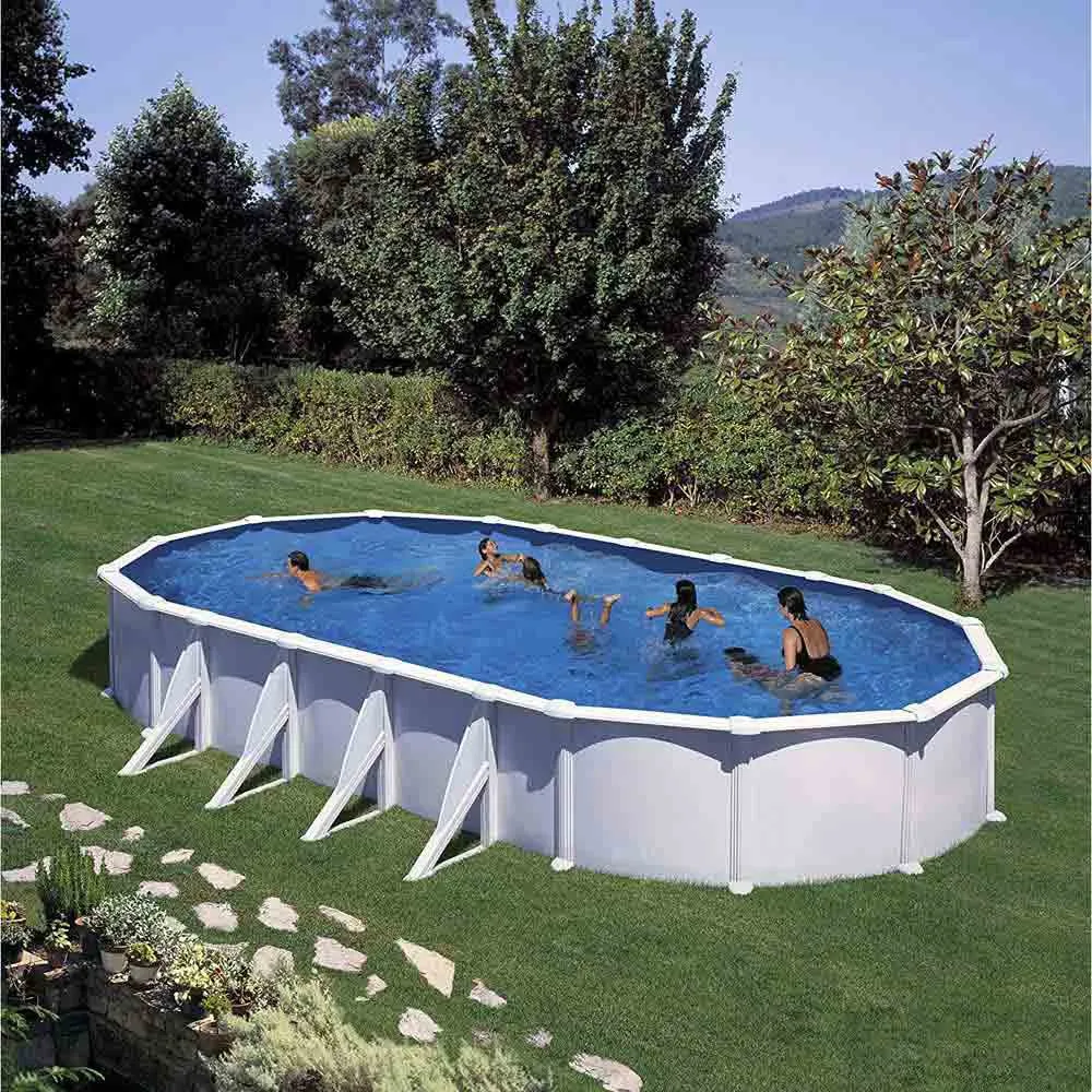 Gre pools Atlantis Stahl Pool mit Wänden 915x470x132 cm