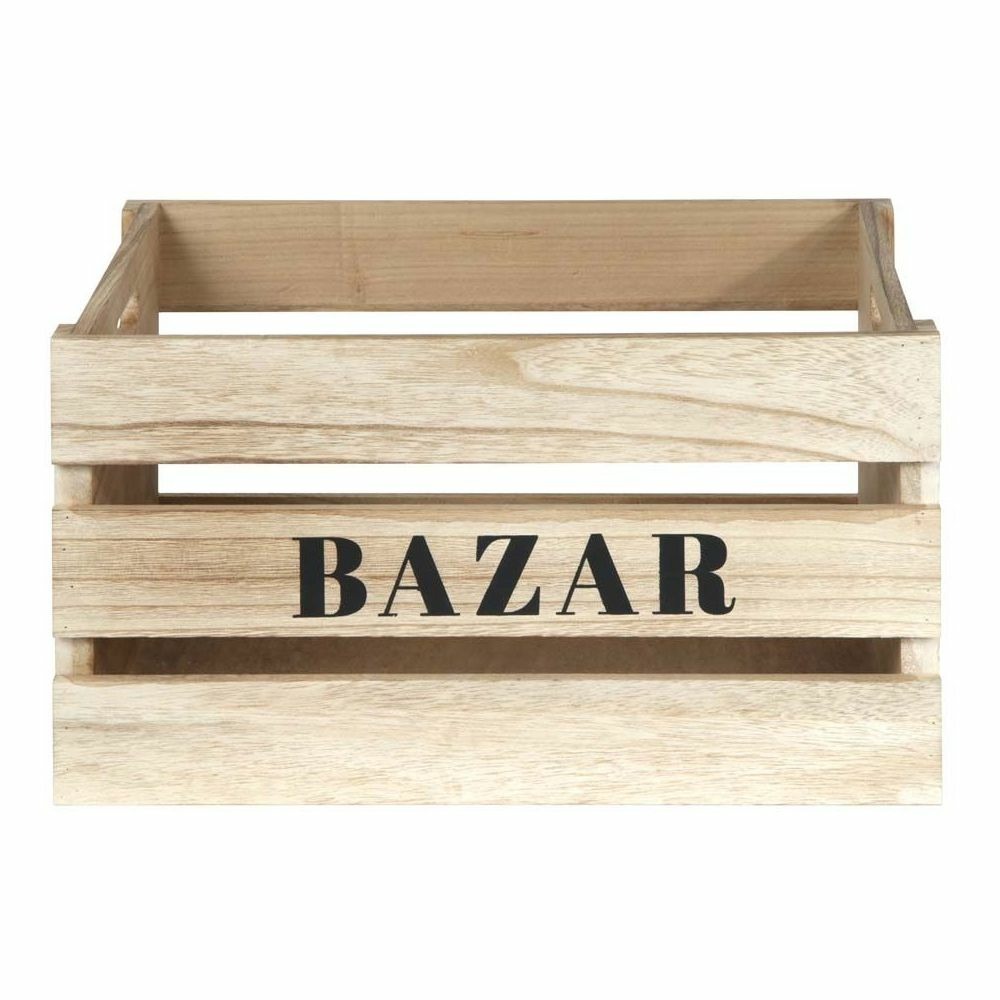 Cagettes en bois bazar (lot de 3)