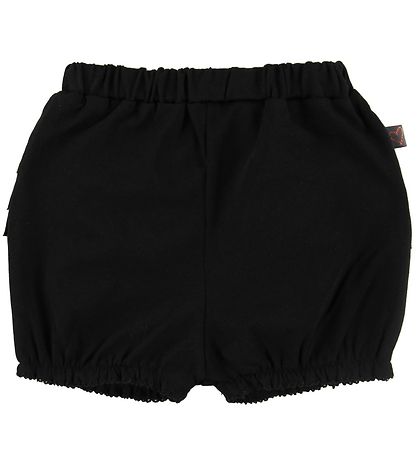 Little Wonders Bloomers - Amber - Sort m. Fl?ser