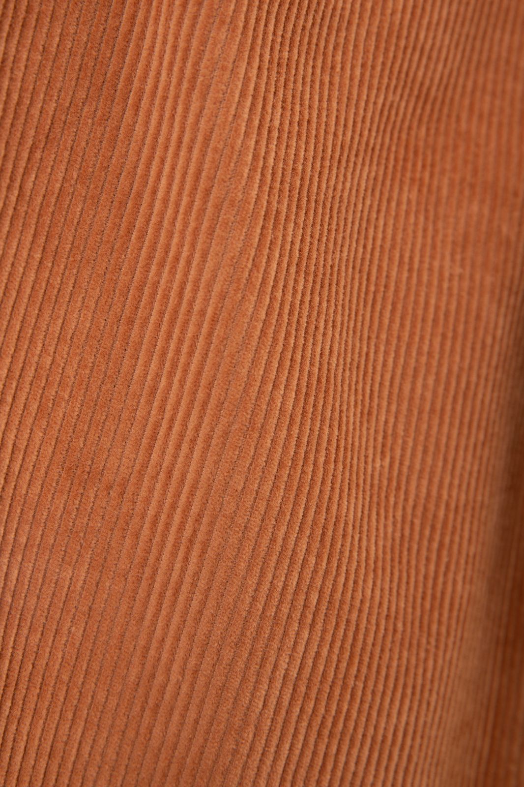 Lichtbruine wide leg corduroy broek
