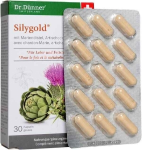 DÜNNER Silygold Kapseln, 30 Stück
