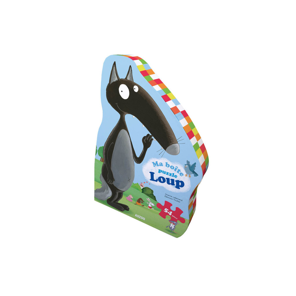 Mes Boites De Puzzle - Le Loup - Mon Puzzle Du Loup N°1 - 54 Pièces