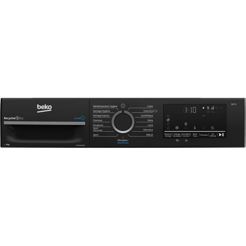 Sèche-linge pompe à chaleur Beko D43H29493W