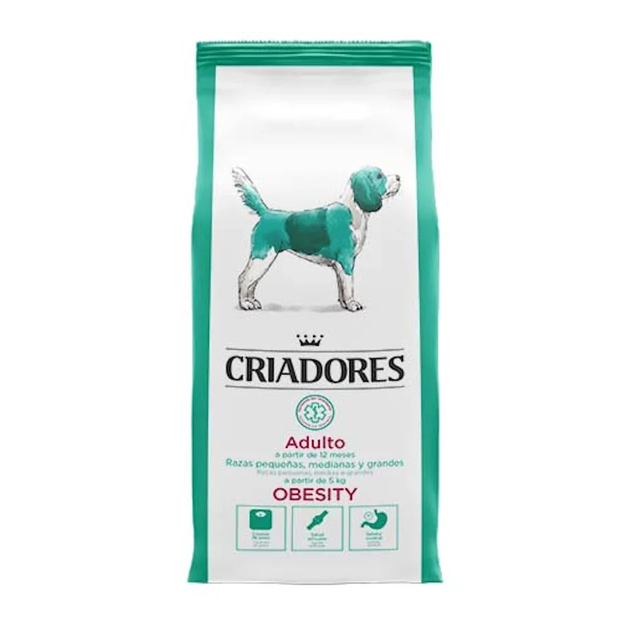 Ração dietética para cães adultos obesos da Breeders