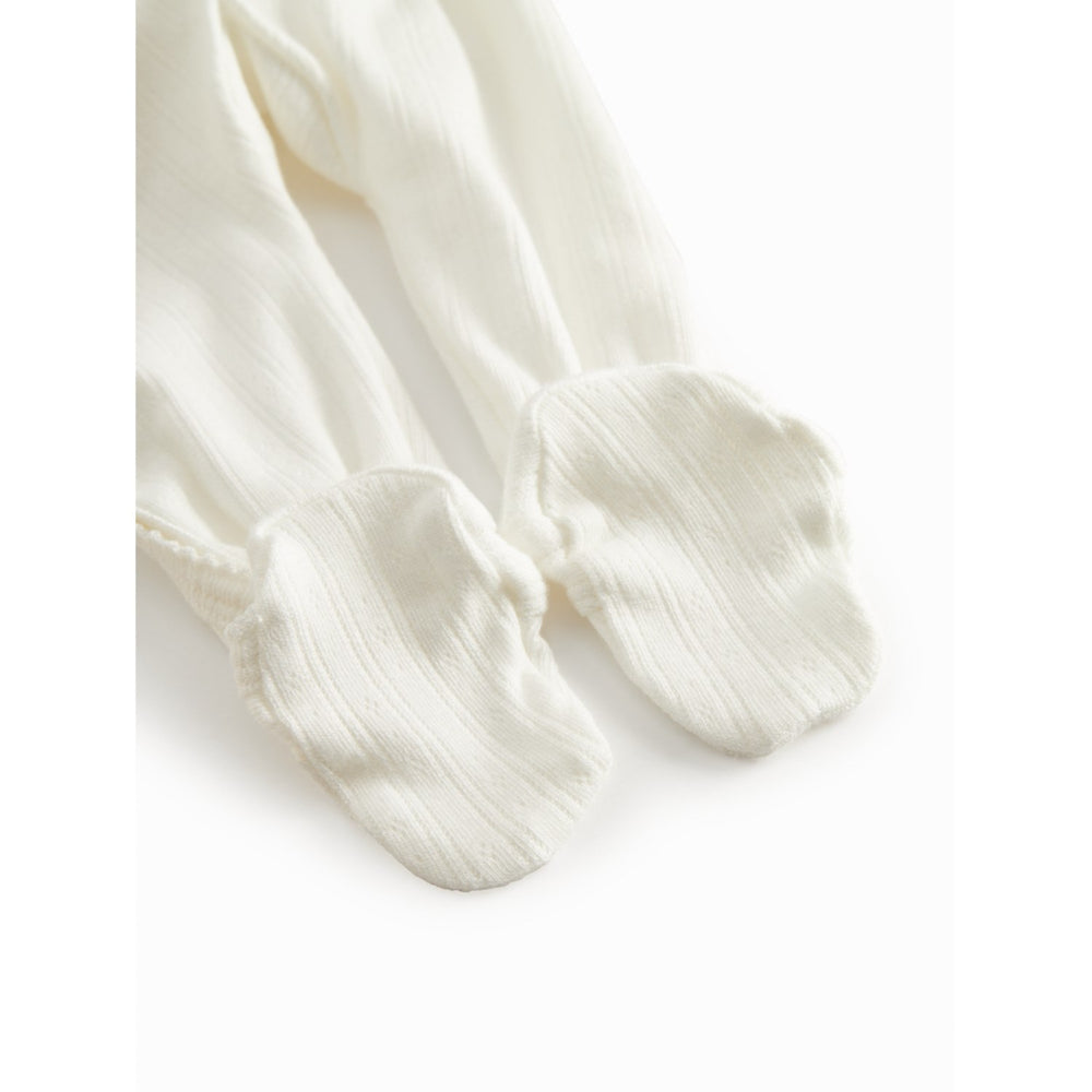 Køb MarMar Newborn Modal Pointelle Gentle White Rubetta Heldragt