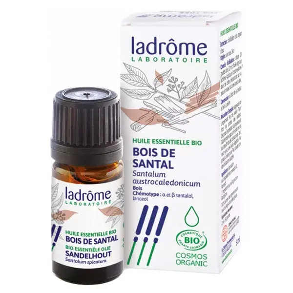 Óleo Essencial de Sândalo Orgânico Ladrome 5ml