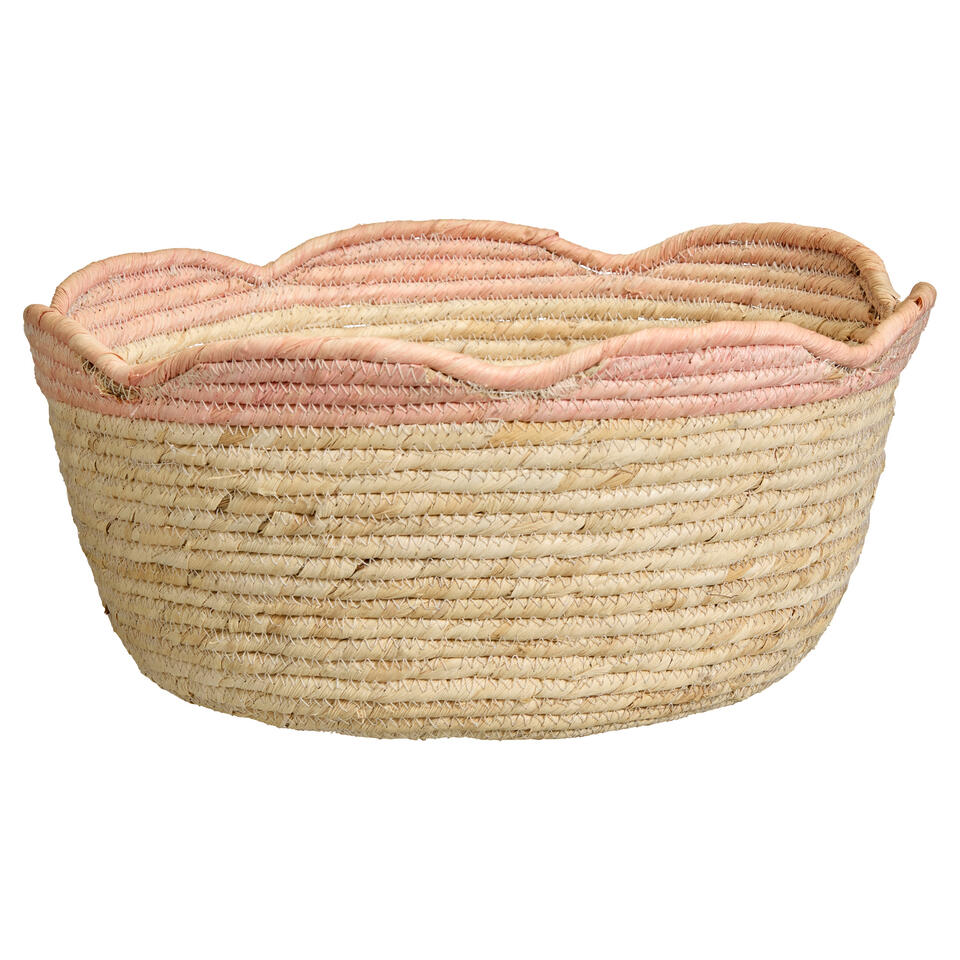 Mand Burley Naturel - ø32x27 cm