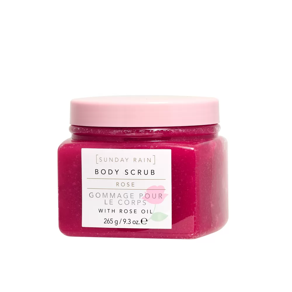 Sunday Rain Rose Body Scrub - 265 gr.