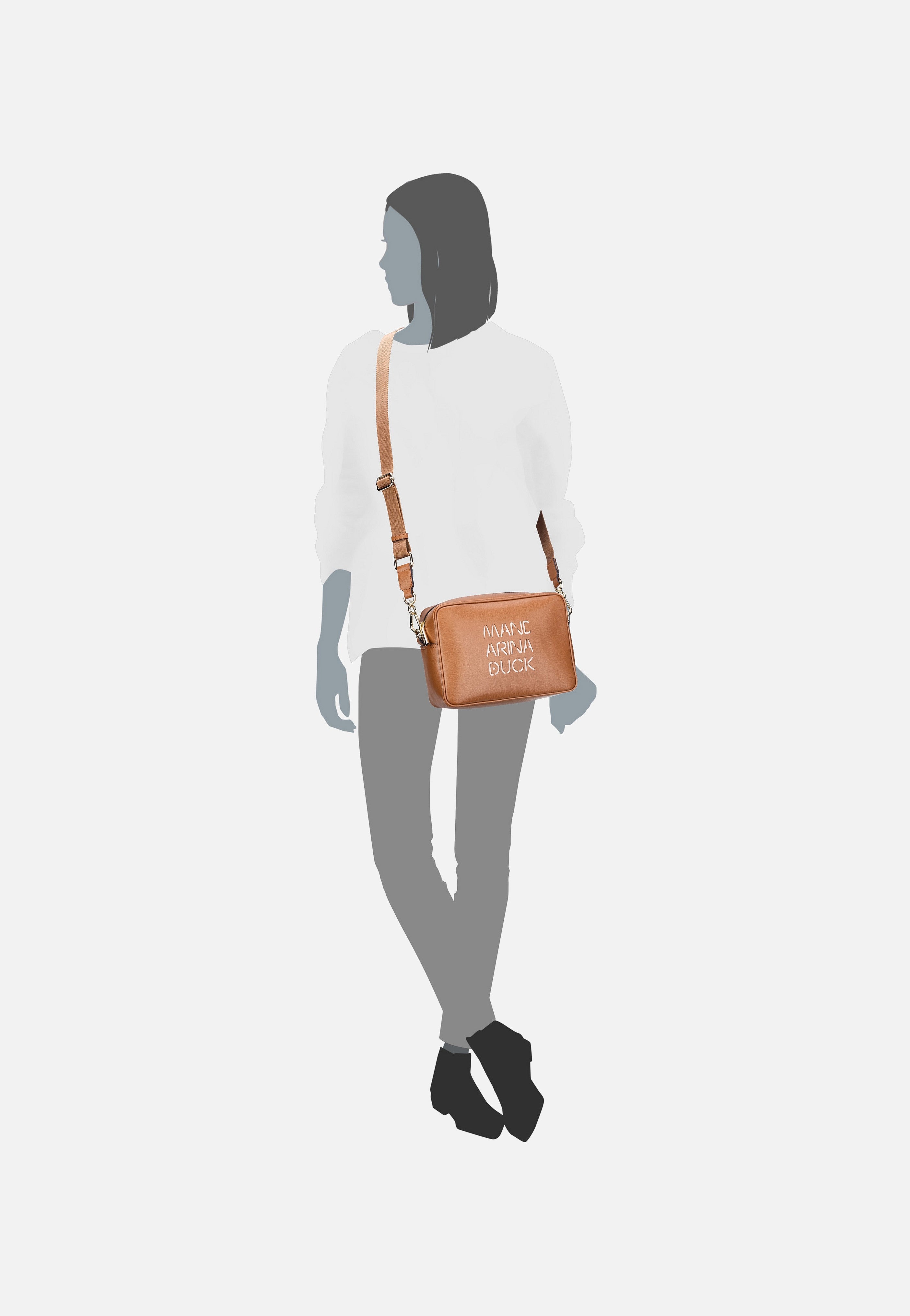 Lady Duck Camera Case OHT03 Caramel Cafe - Crossbody Bag