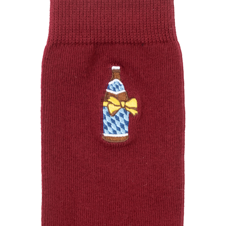Bavarian Caps Bayerisch Hell: Weihnachtsedition Socken