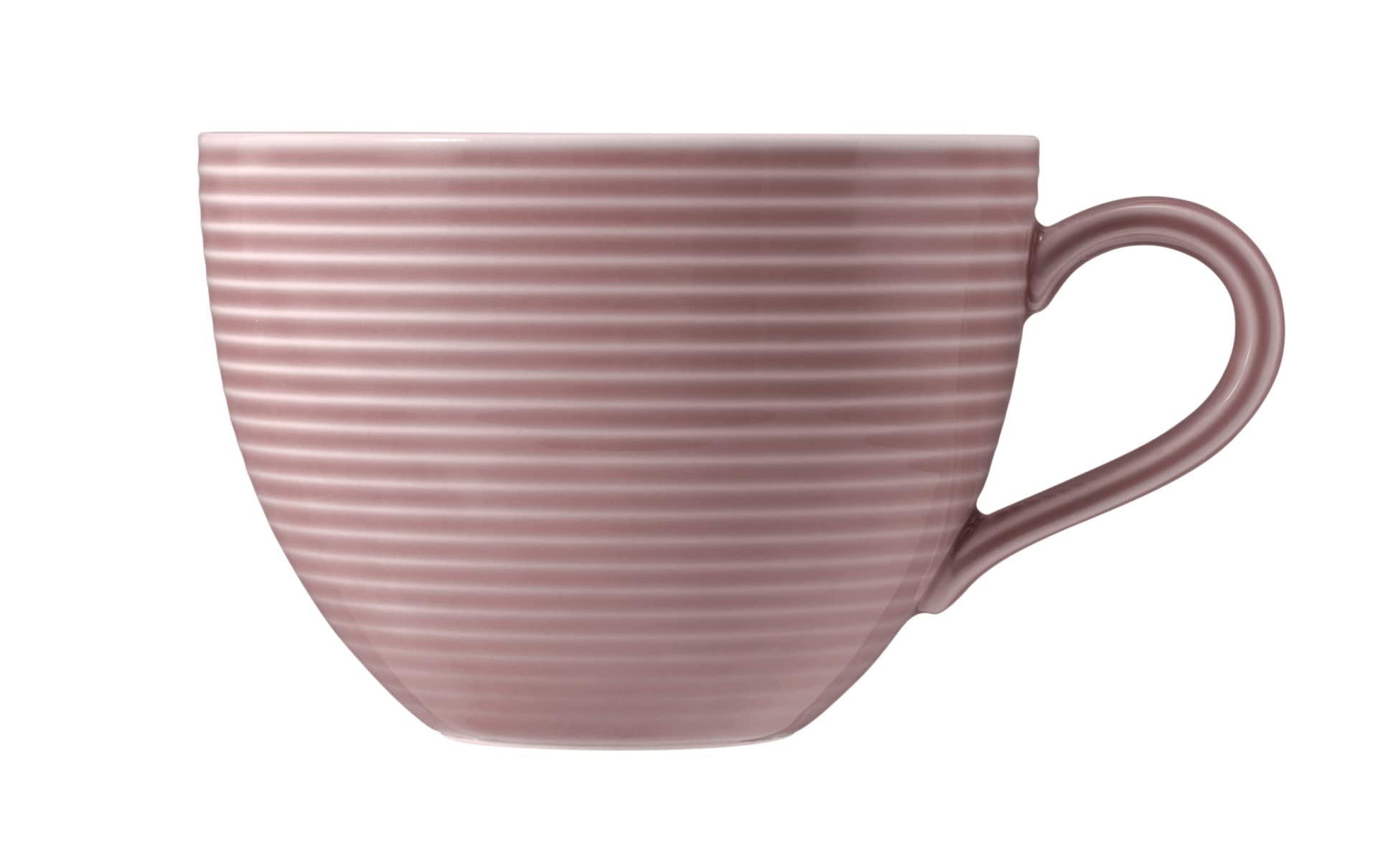Seltmann Weiden Milchkaffeetasse BEAT 6er Set 350 ml Altrosa