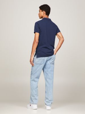 Polo Slim Fit em 100% Algodão Orgânico Puro