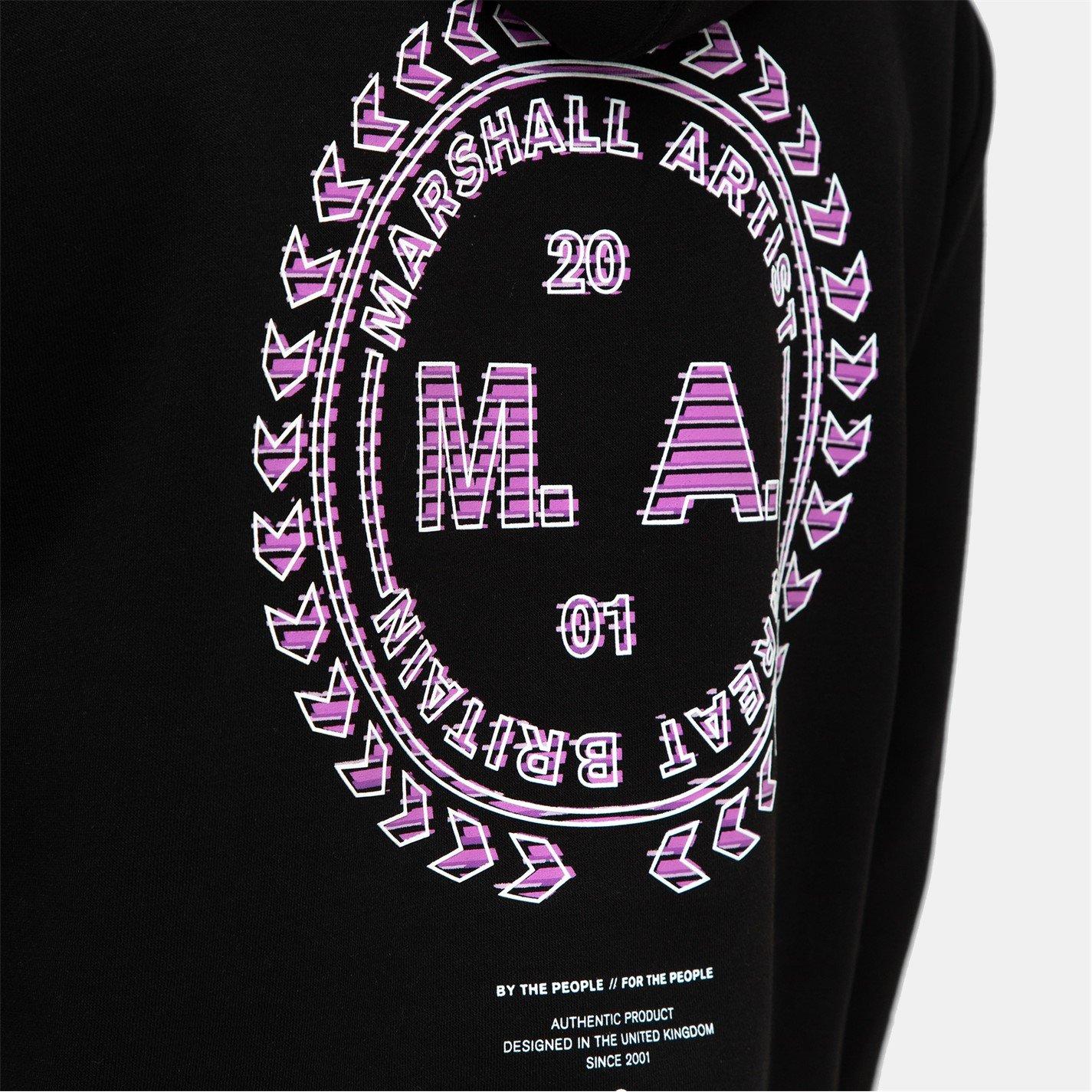 Marshall Artist Nevola Back Print Hood