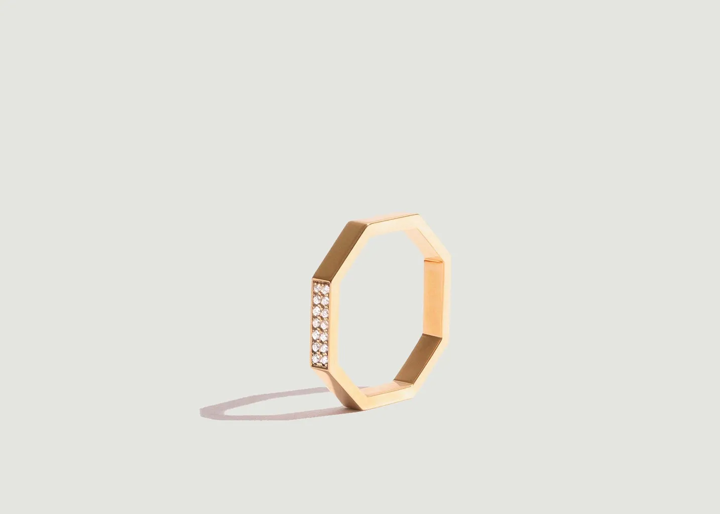 Bague Octogone Diamant 2 JEM