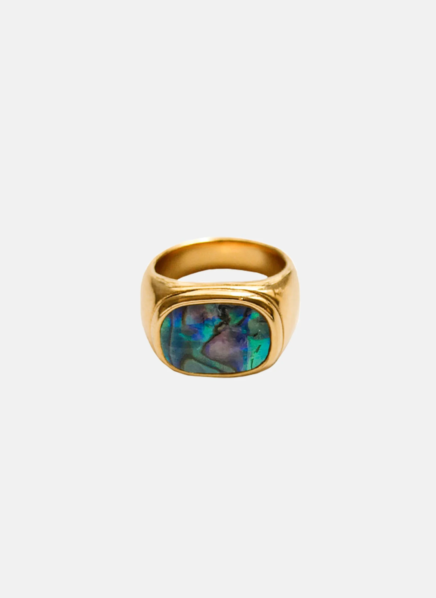 COLUMBA - Bague large columba | Gris