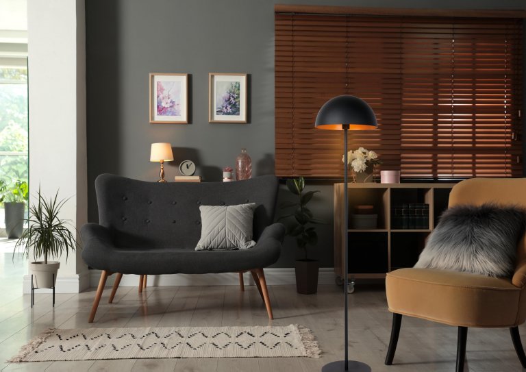 Lucide Siemon vloerlamp blauw
