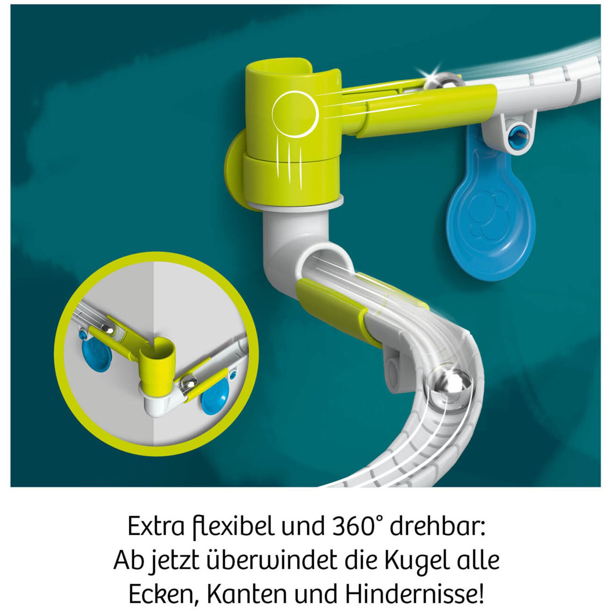 Kosmos Kugelbahn Gecko Run - Flex Corner