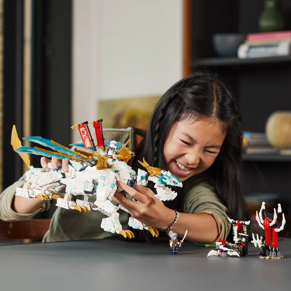 LEGO®NINJAGO® 71786 - LA CREATURE DRAGON DE GLACE DE ZANE