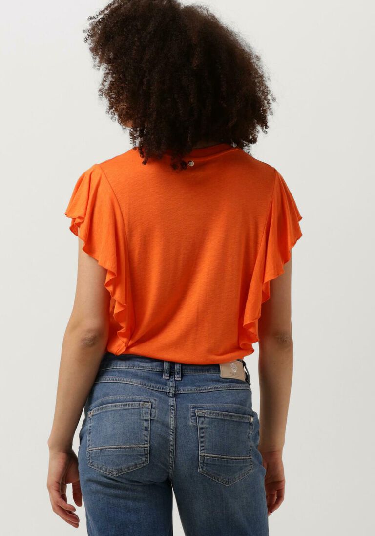 MOS MOSH koraal mos mosh t-shirt flounce tee