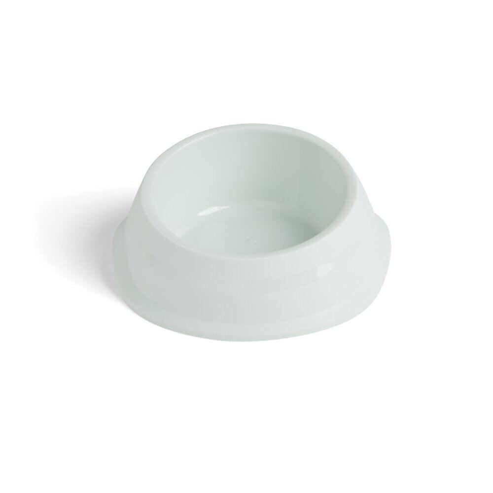 Gamelle antidérapante pour chien plastique gris Ø16xH.6,5cm
