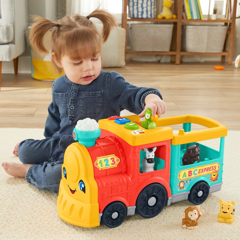 Fisher-Price Little People Großer ABC-Tierzug Spielzeug
