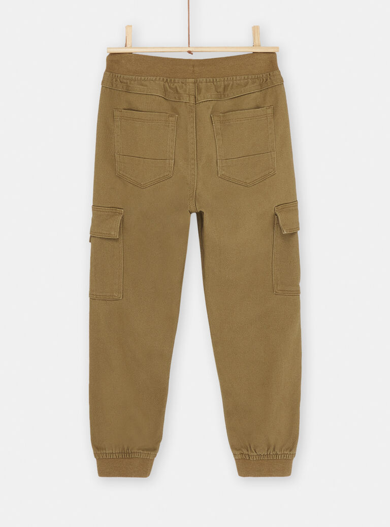 Pantalon cargo kaki