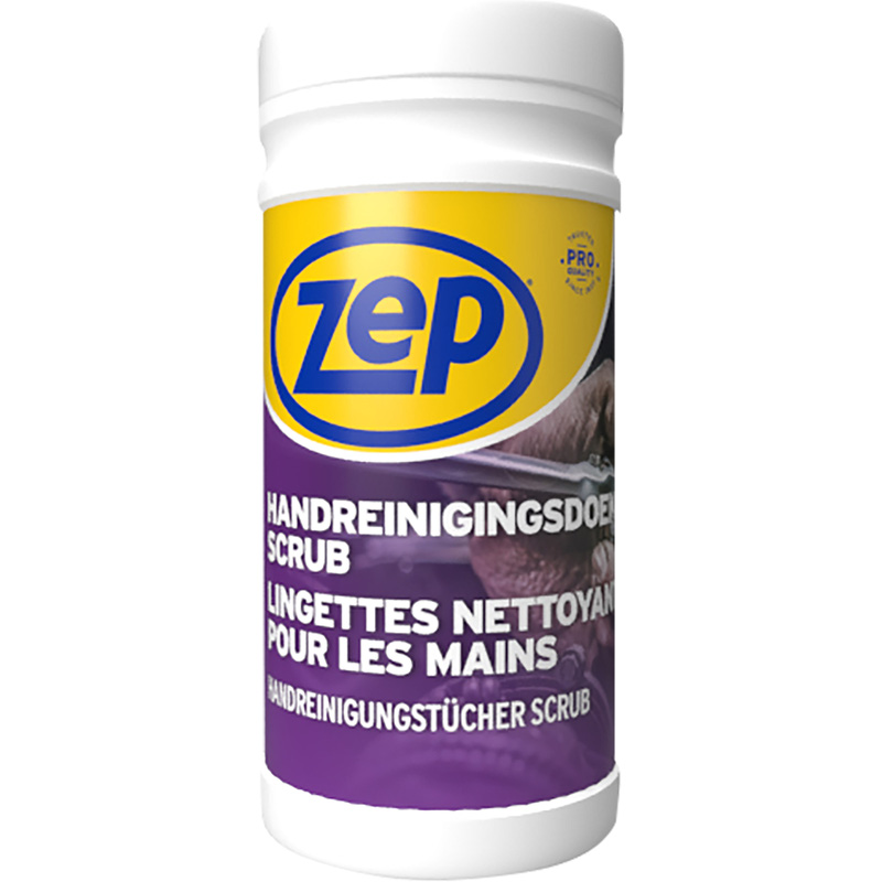 Zep handreinigingsdoekjes scrub