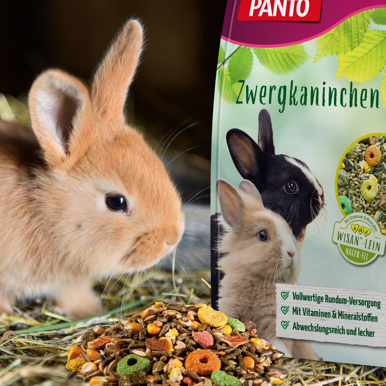 Panto ® ZWERGKANINCHENFUTTER 1 kg