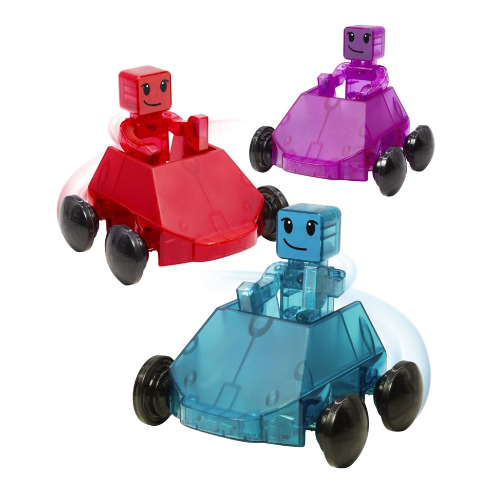 MAGNA-TILES® Dashers biler og figurer 6 dele
