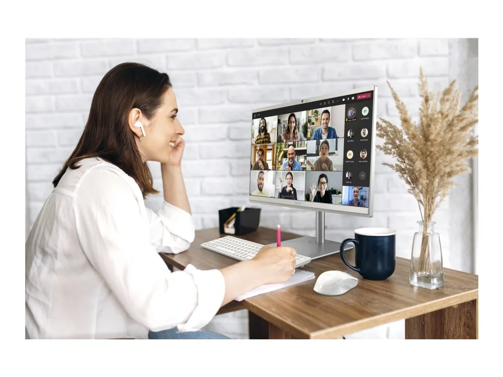 Acer Aspire C 24 C24-195ES - Alt-i-én Core Ultra 7 155U / op til 4.8 GHz - RAM 16 GB - SSD 1.024 TB - Intel Graphics - Gigabit Ethernet, Bluetooth, IEEE 802.11ax (Wi-Fi 6), IEEE 802.11be (Wi-Fi 7) - Win 11 Home - skærm: LED 23.8