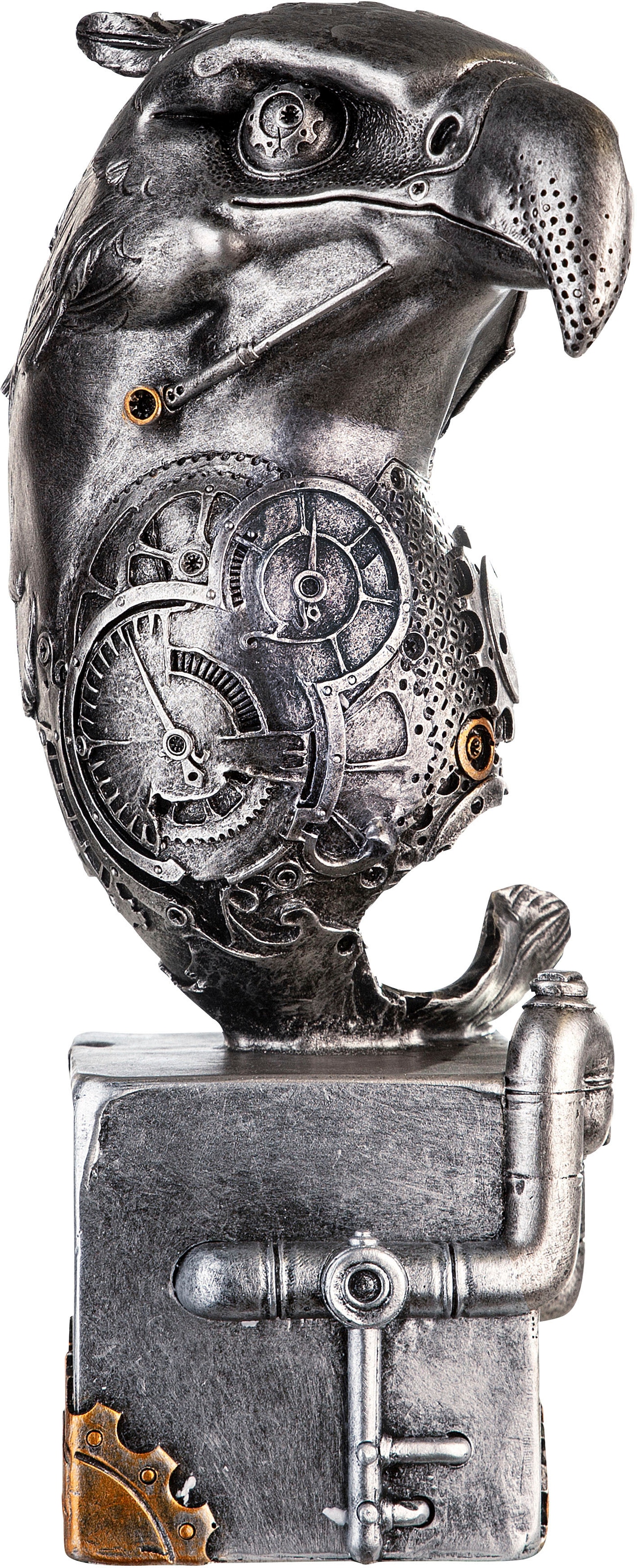 Casablanca by Gilde Tierfigur »Skulptur Steampunk Eagle« mit kupferfarbenen Elementen