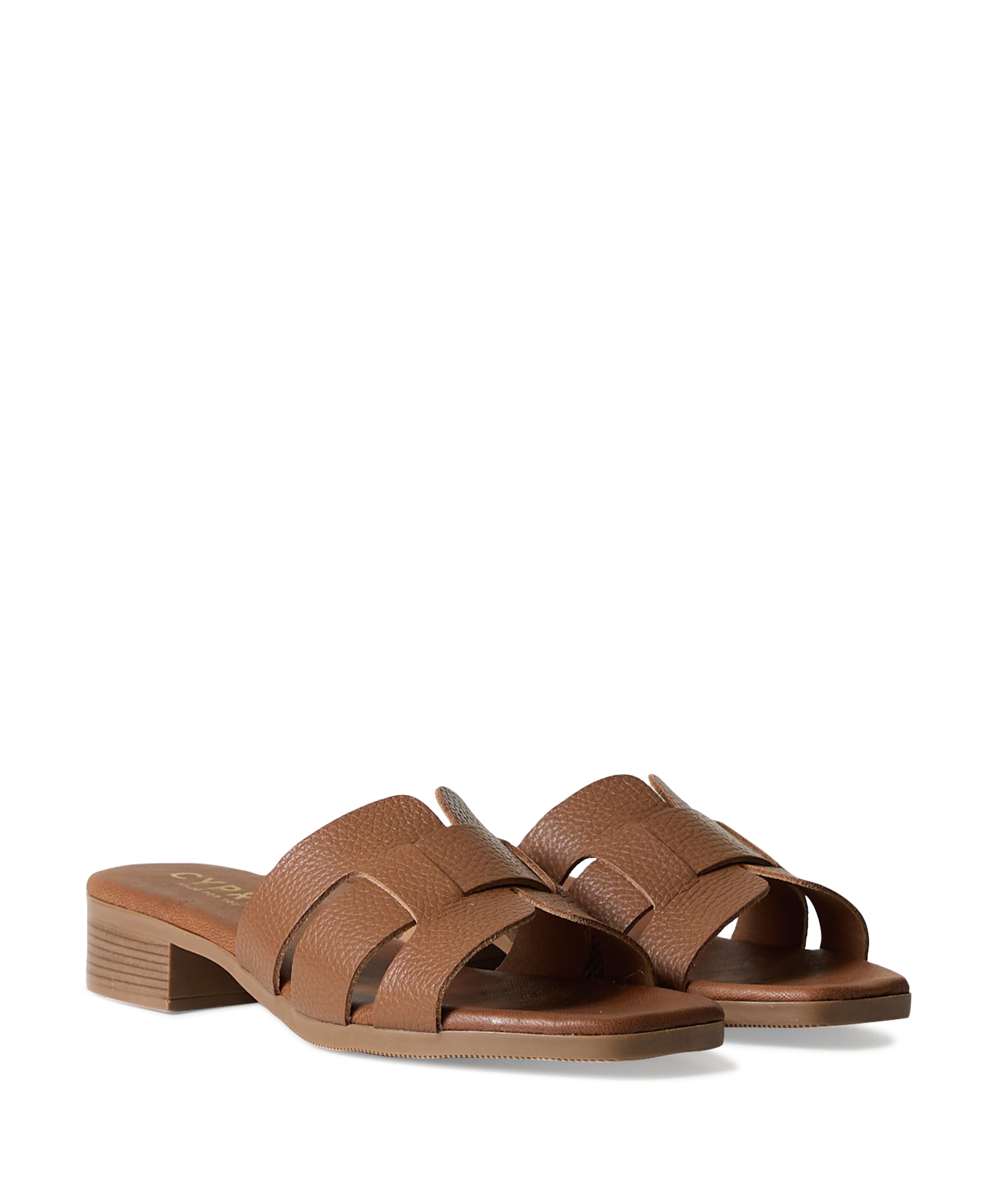 Cypres Wohmy dames slippers bruin