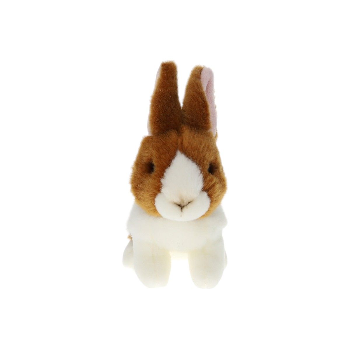 Peluche lapin marron et blanc Mercredi et Patati