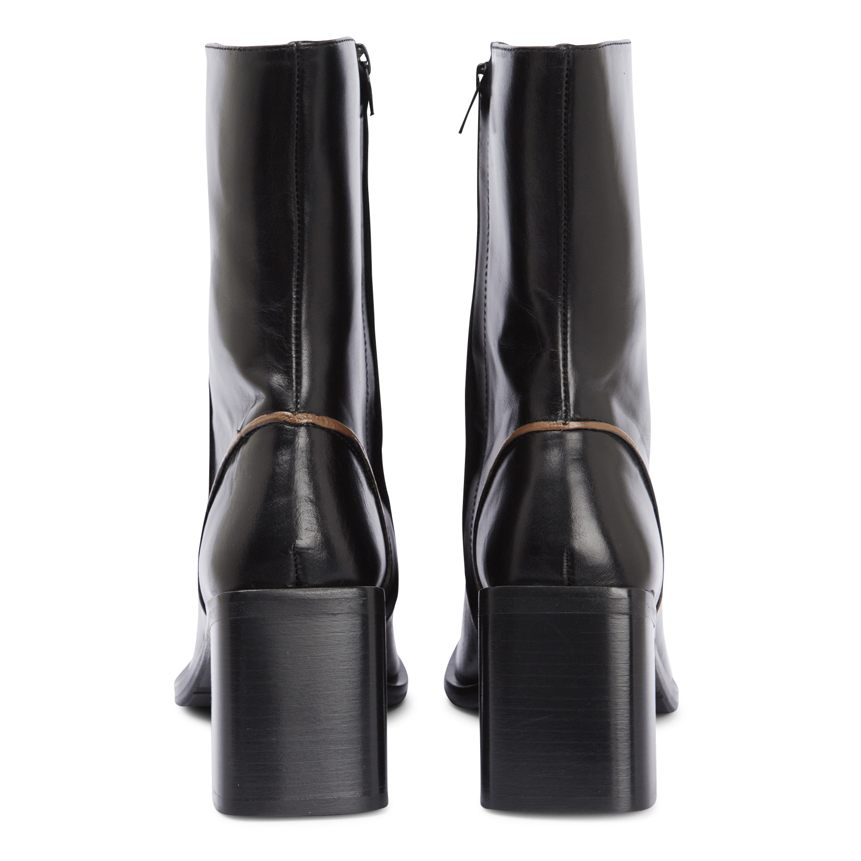 Bottines en cuir | Noir