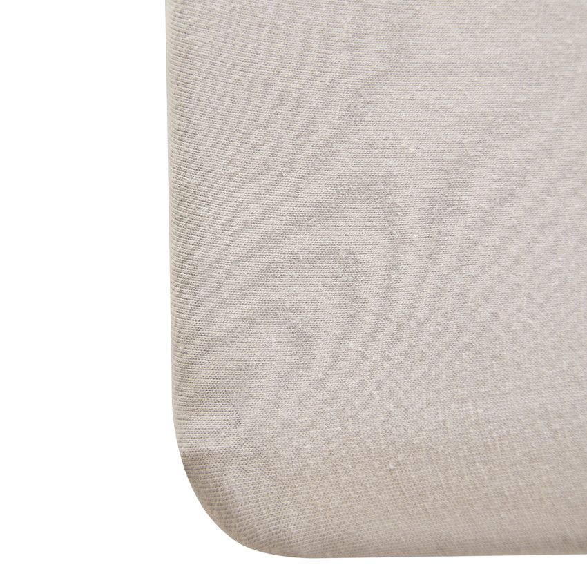 Drap housse en jersey pour tapis de parc 70 x 95 cm - Gris clair