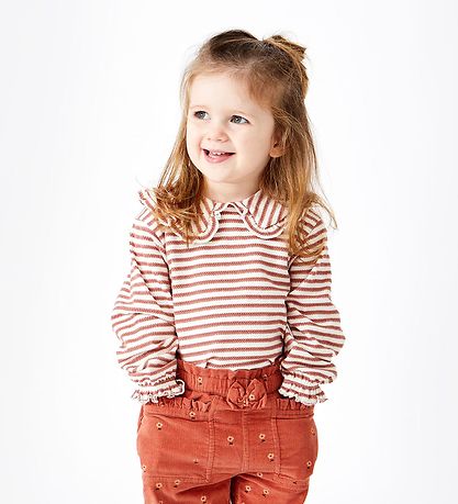 Hust and Claire Bluse - Anbella - Rød Clay