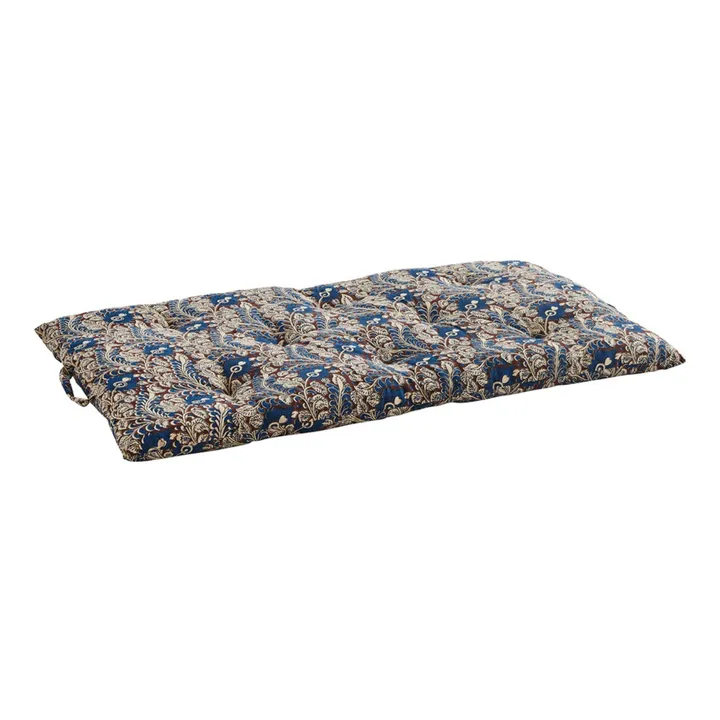 Madam Stoltz Matelas de sol imprimé | Bleu roi